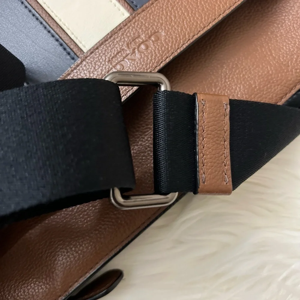 Charles Crossbody With Varsity Stripe